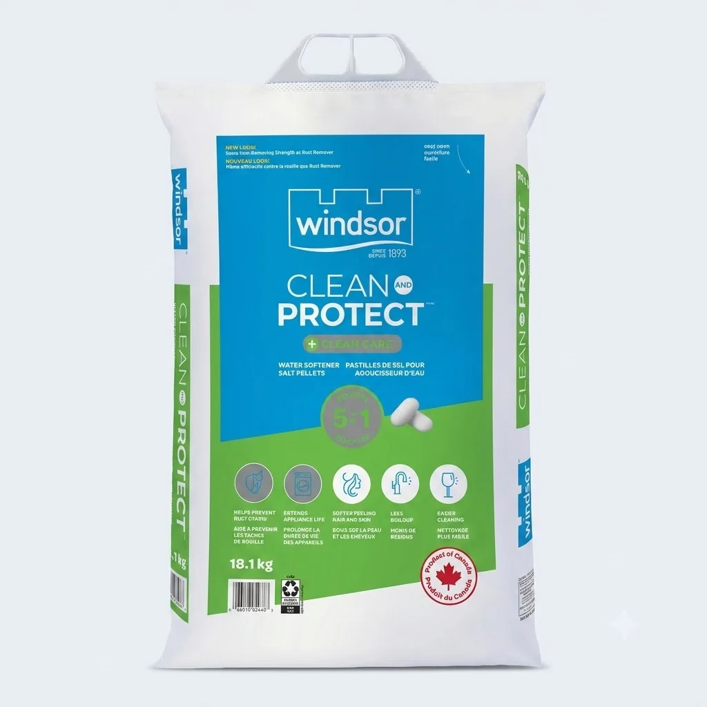 Windsor Clean & Protect + Clean Care Water Softener Salt 18.1kg